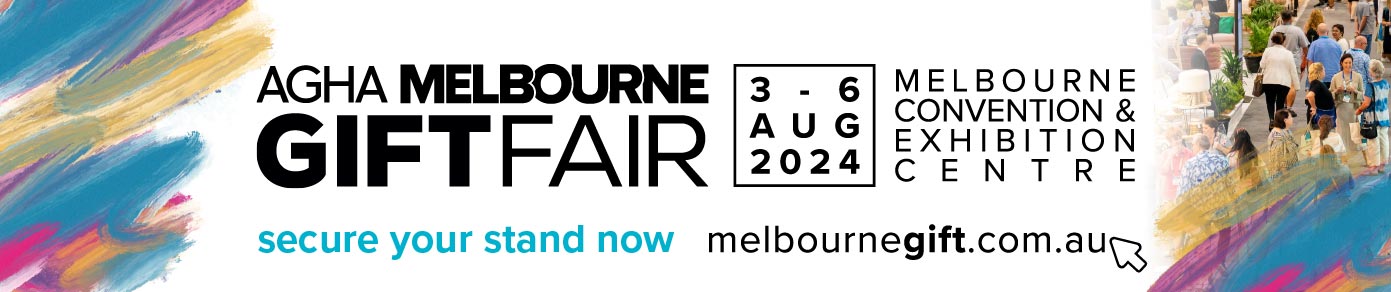 AGHA Melbourne Gift Fair secure your stand